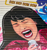 street art of Selena