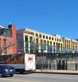 view of some buildings in Park Slope in Brooklyn