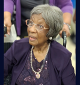 Kenneth's grandmother at her 95th birthday celebration