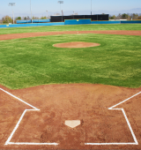 empty baseball field