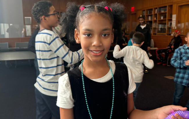 MSA student poses for photo
