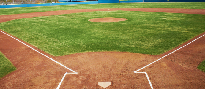 empty baseball field