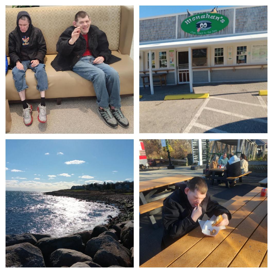 Sprucewood IRA residents enjoy a weeklong vacation for the first time in Rhode Island.